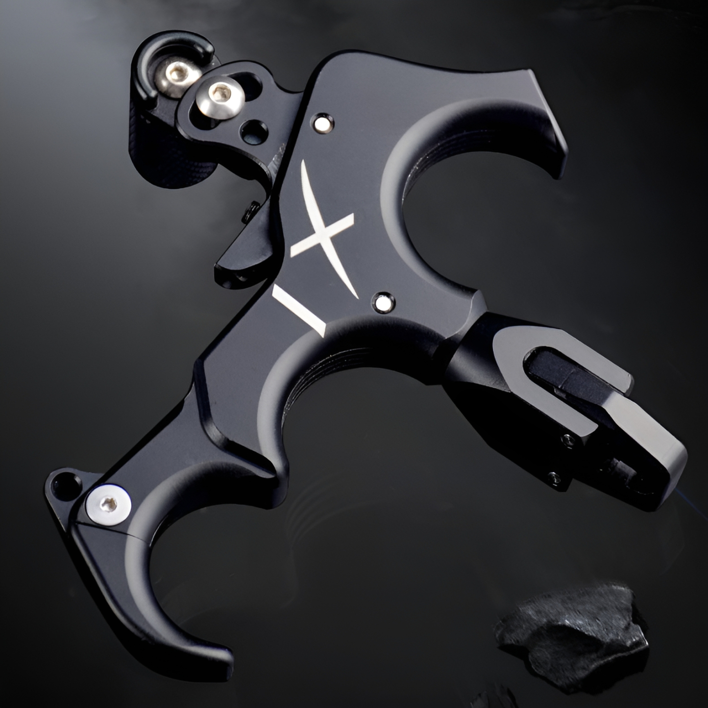 YUOUY Compound Bow Thumb Bow Release, 3&4 Finger Grip Adjustable Archery Release Aids, for Both Right and Left Handers, for Both Youth and Adults, Adjustable Sensitivity and Angle