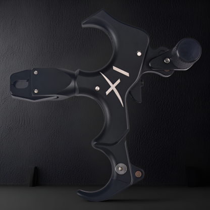 YUOUY Compound Bow Thumb Bow Release, 3&4 Finger Grip Adjustable Archery Release Aids, for Both Right and Left Handers, for Both Youth and Adults, Adjustable Sensitivity and Angle