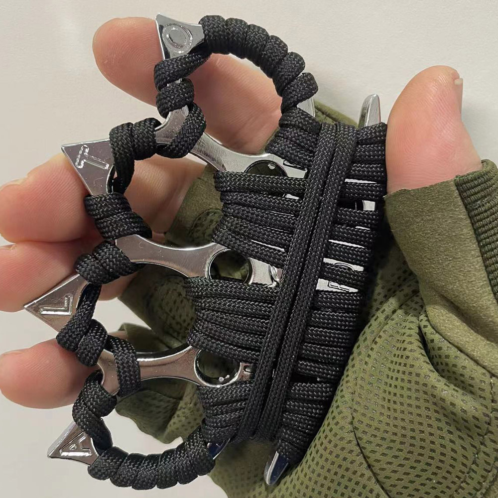 3pcs Full Rope Brass Knuckles YY-0240628003