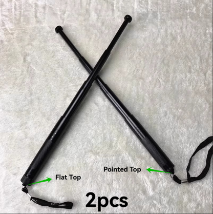 YUOUY Stainless Steel Four-section Telescopic Baton