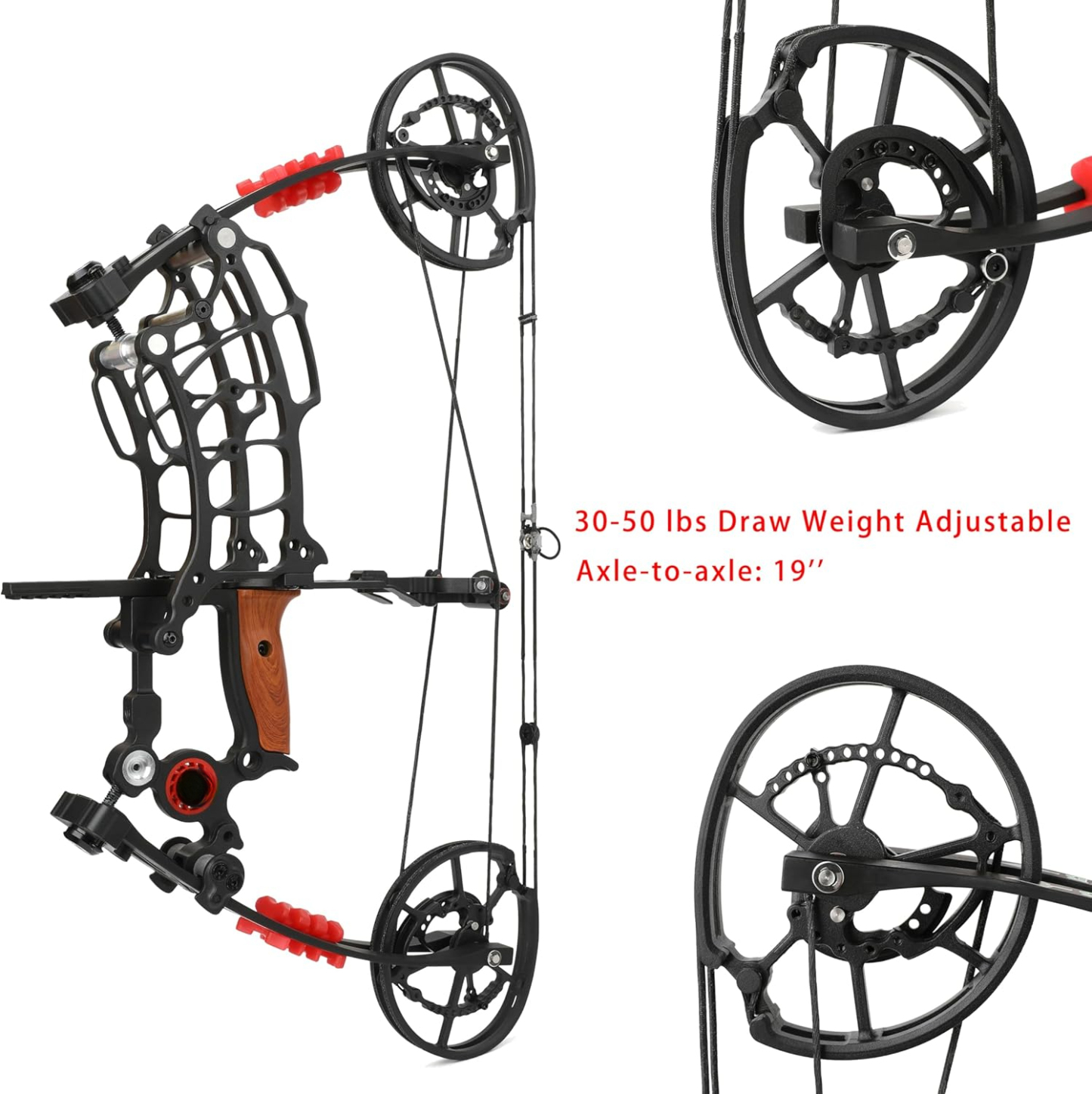 YY-001 Archery Compound Bow Set Arrows and Steel Balls Dual Purpose Bow