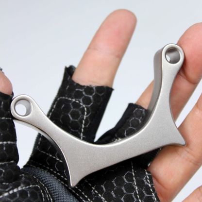 Portable Stainless Steel Shot Bows Catapults Head, Slingshot Catapult Accessories YY-5454