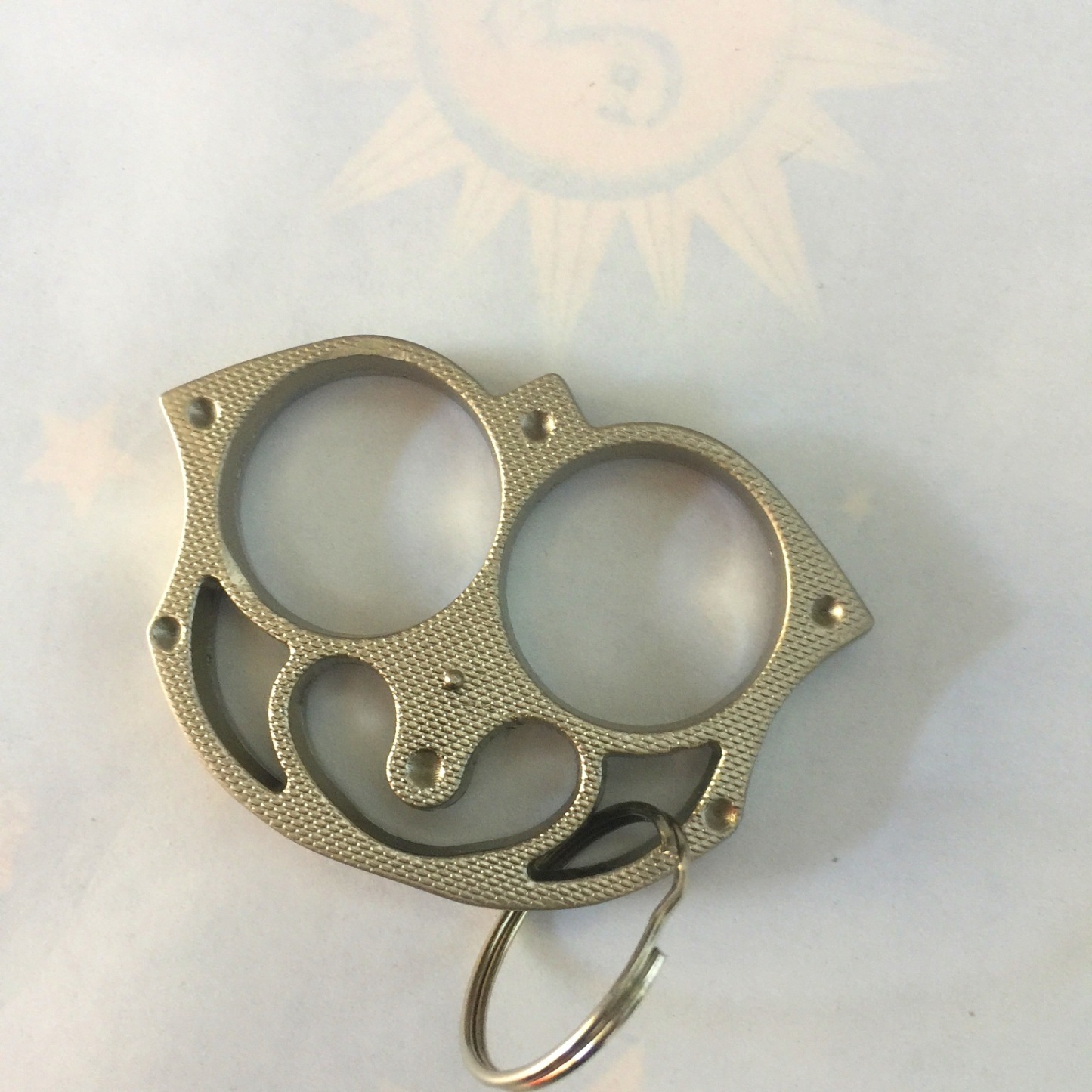 2pcs Two-finger Sloth Brass Knuckles YY-20200822-03