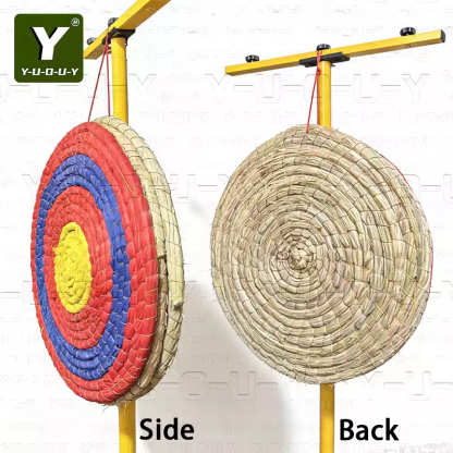 Y-U-O-U-Y Handwoven Straw Target CB5006