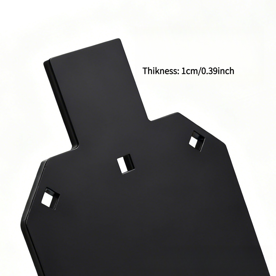 YUOUY AR500 Steel Shooting Target 17.8 x 30.5 cm, Chain not included