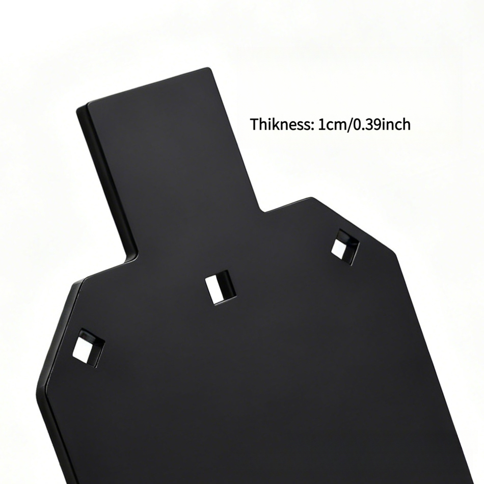YUOUY AR500 Steel Shooting Target 17.8 x 30.5 cm, Chain not included