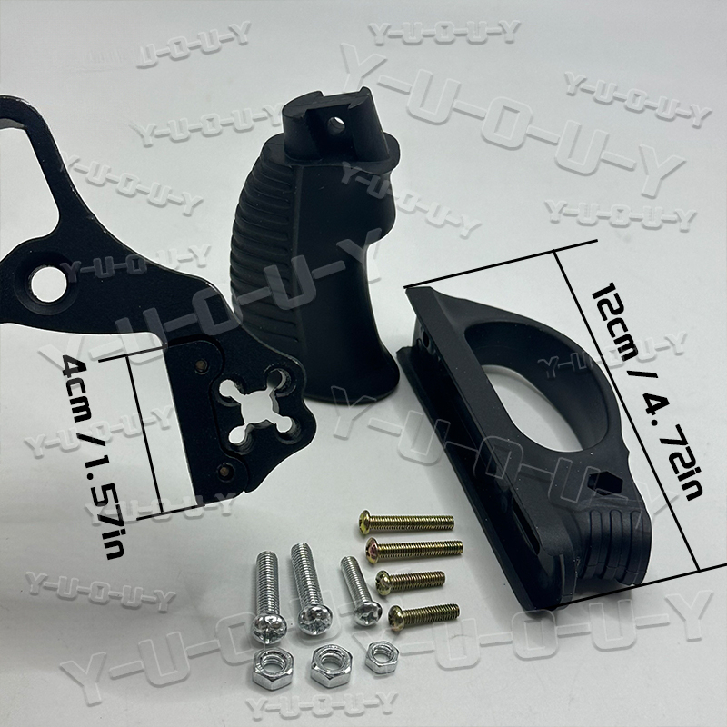 DIY Professional Multi-Function Outdoor Tool Parts with Screws Front Bow Gate and Non-slip Grip