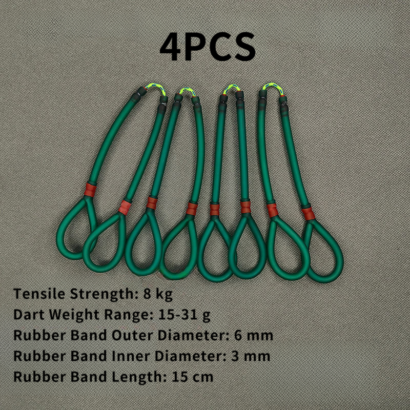 4pcs Long-range High-elastic Rubber Band YY-3060