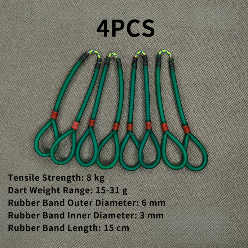 4pcs Long-range High-elastic Rubber Band YY-3060