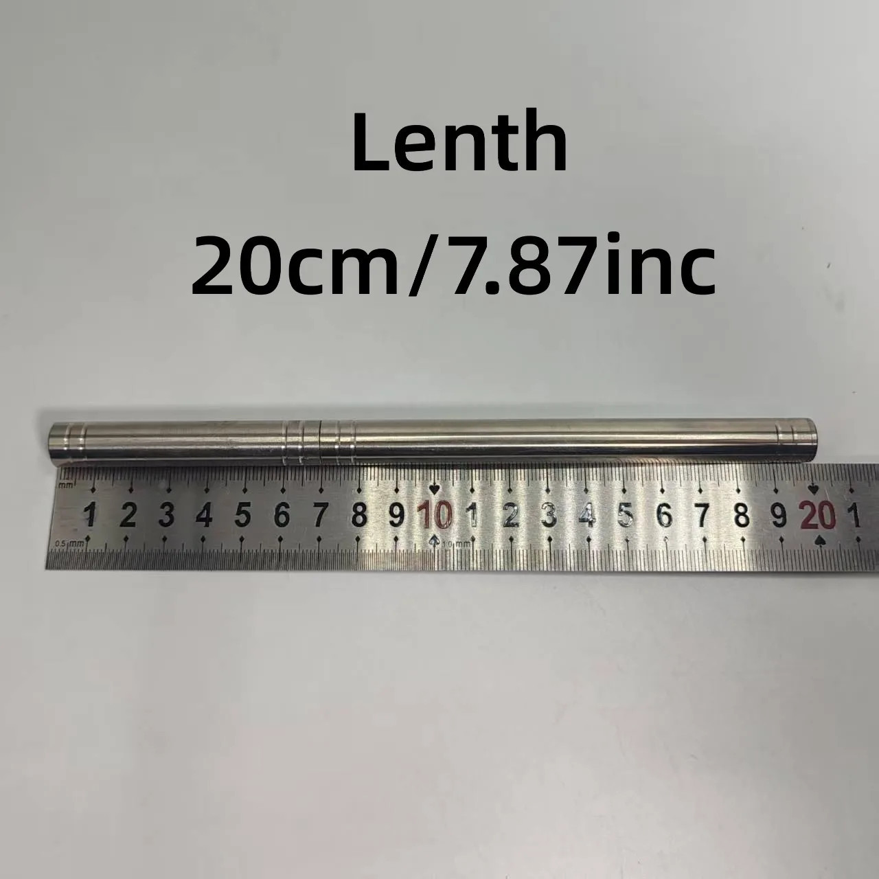 Y-U-O-U-Y Pair of Portable Stainless Steel Tools with Threaded Closure