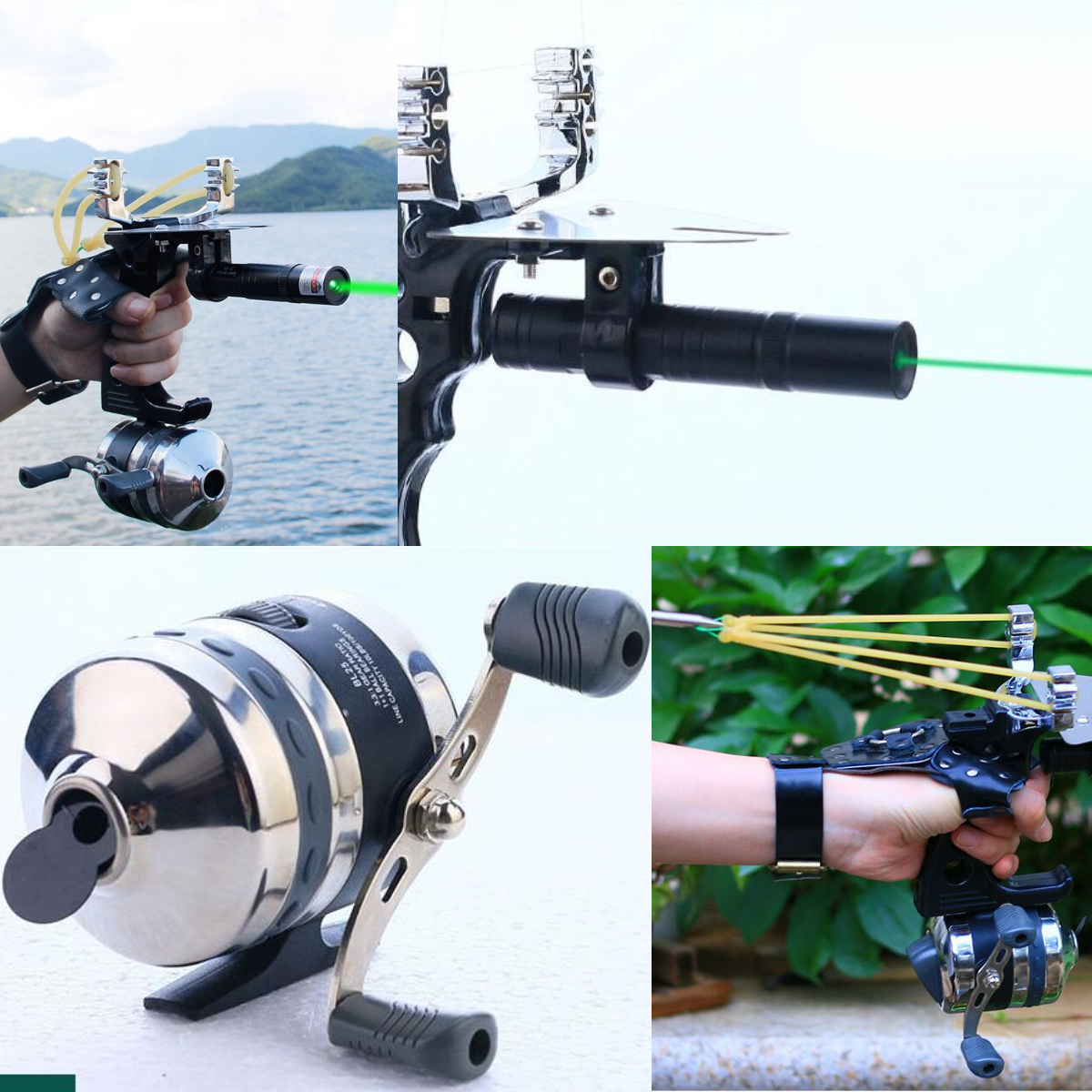 YUOUY Fishing Slingshot Set for Outdoor Hunting YY-BL25