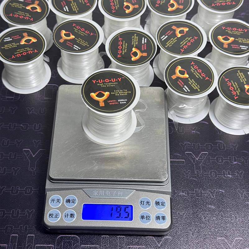 YUOUY Transparent Elastic Strap