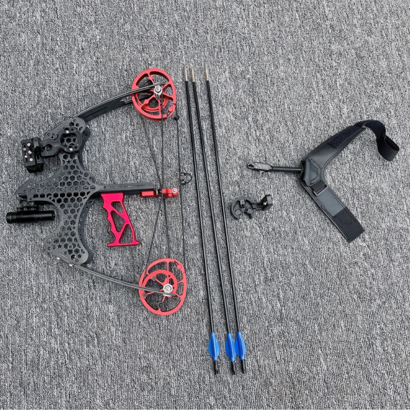 Archery Mini Composite Bow Set Recurve Pulley Bow YY-002