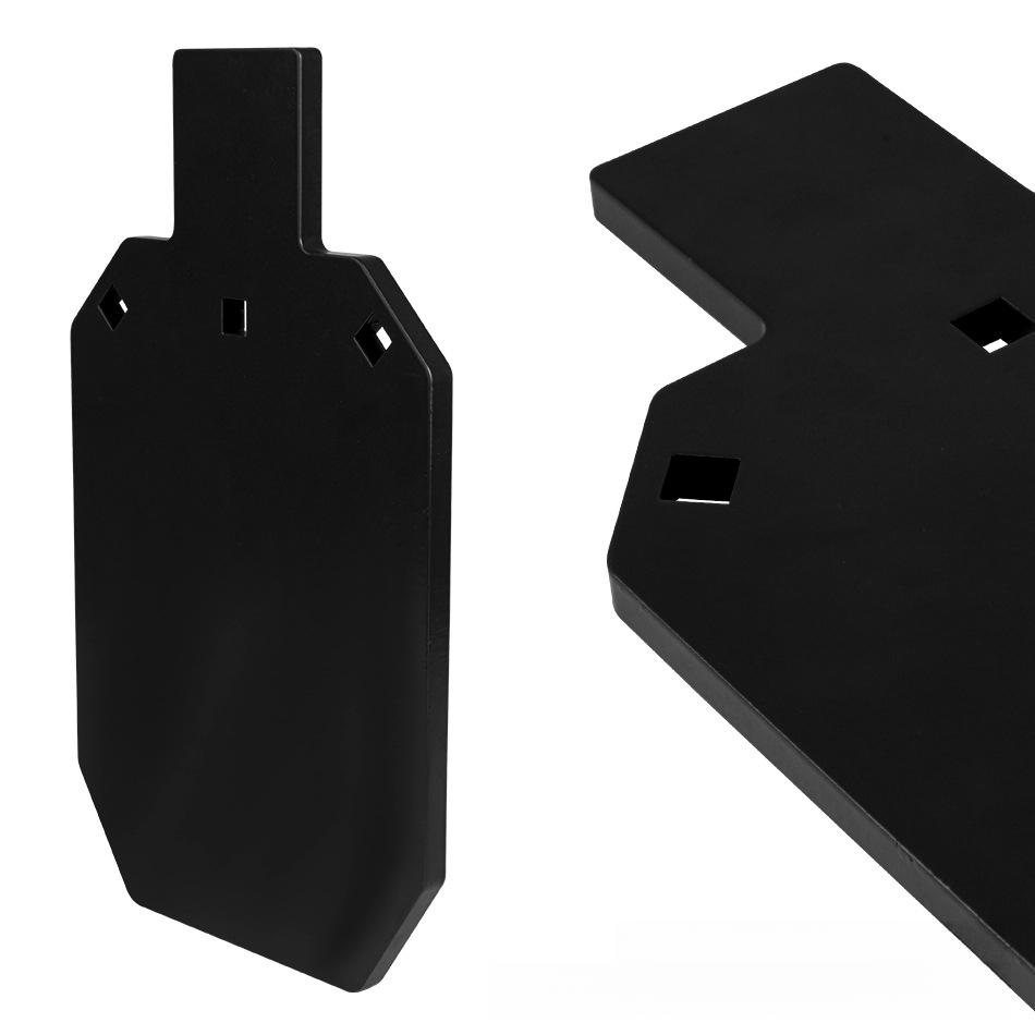 YUOUY AR500 Steel Shooting Target 17.8 x 30.5 cm, Chain not included