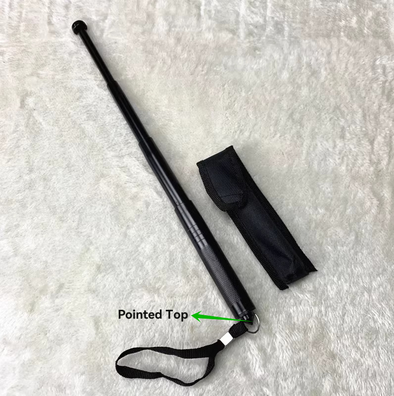 YUOUY Stainless Steel Four-section Telescopic Baton