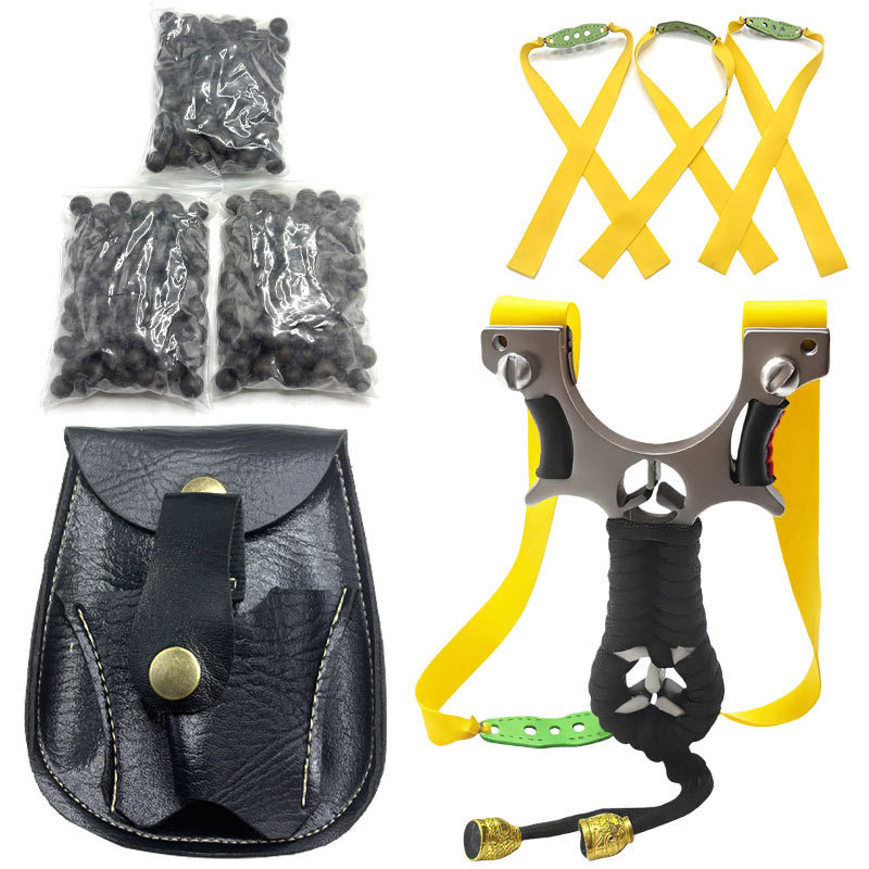 Y-U-O-U-Y Stainless Steel Slingshot Sets STBZSET3