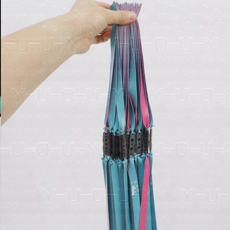 Blue/Pink Flat Latex Band