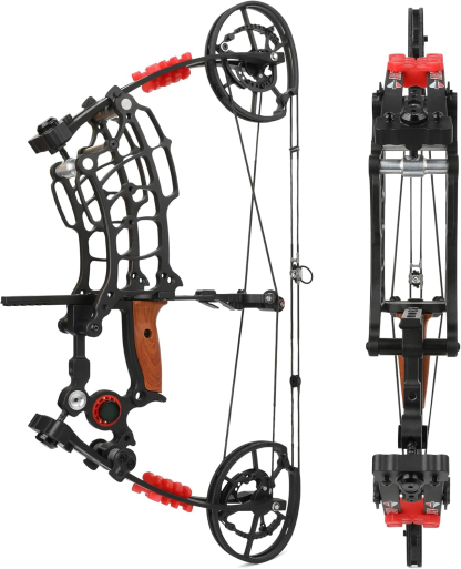 YY-001 Archery Compound Bow Set Arrows and Steel Balls Dual Purpose Bow