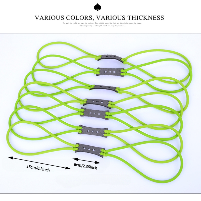 10pcs Elastic Natural Latex Rubber Band Tube for Hunting Slingshot Catapults Parts YY-2050