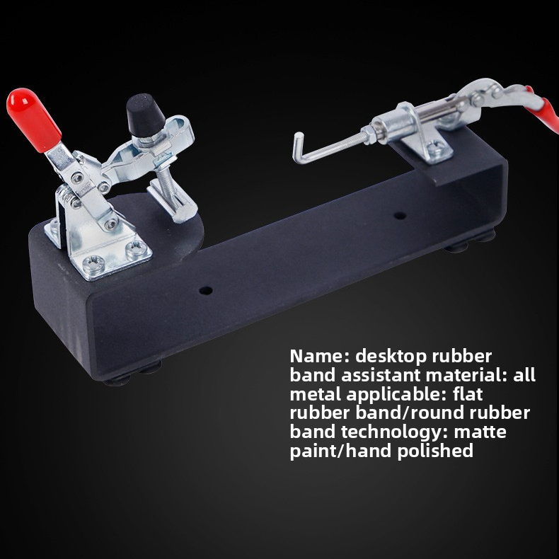 New desktop slingshot rubber band assistant tying tool,八字 buckle ring, flat rubber band tying pocket, rubber band tying tool assistant