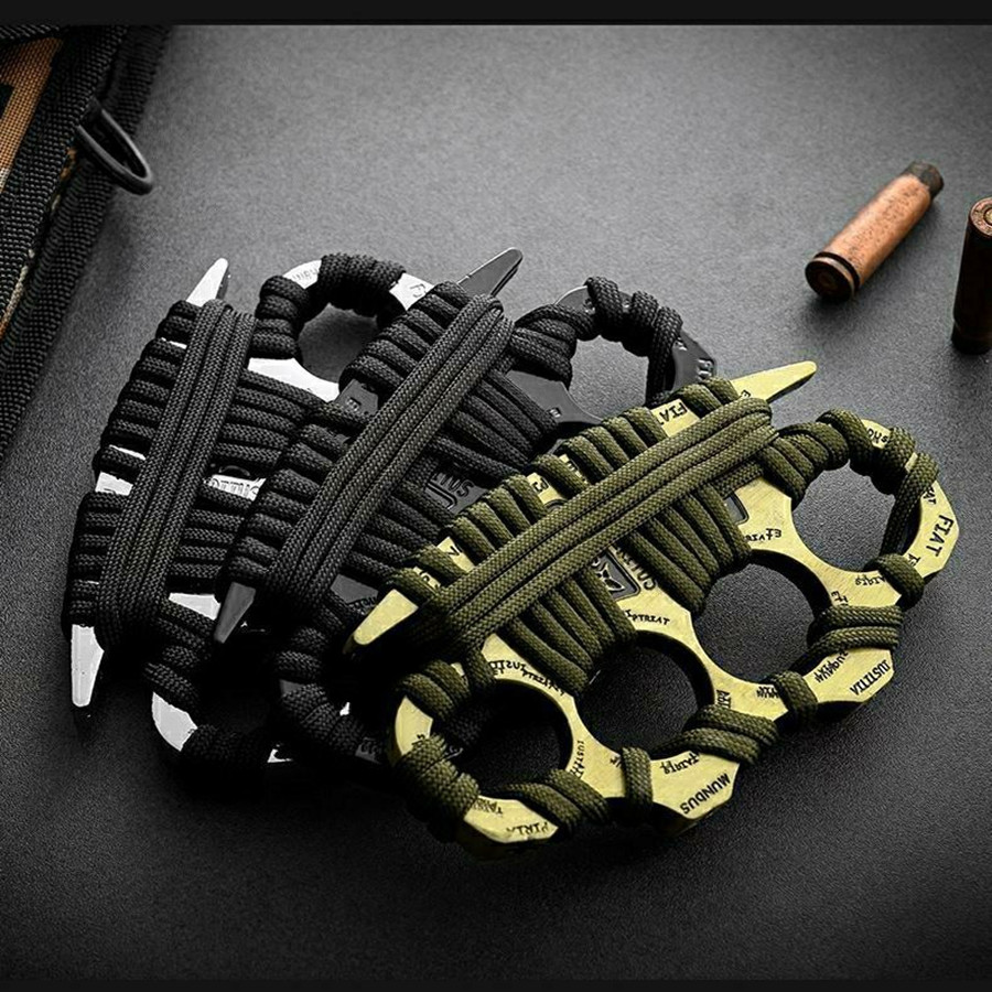 3pcs Full Rope Brass Knuckles YY-02406280011