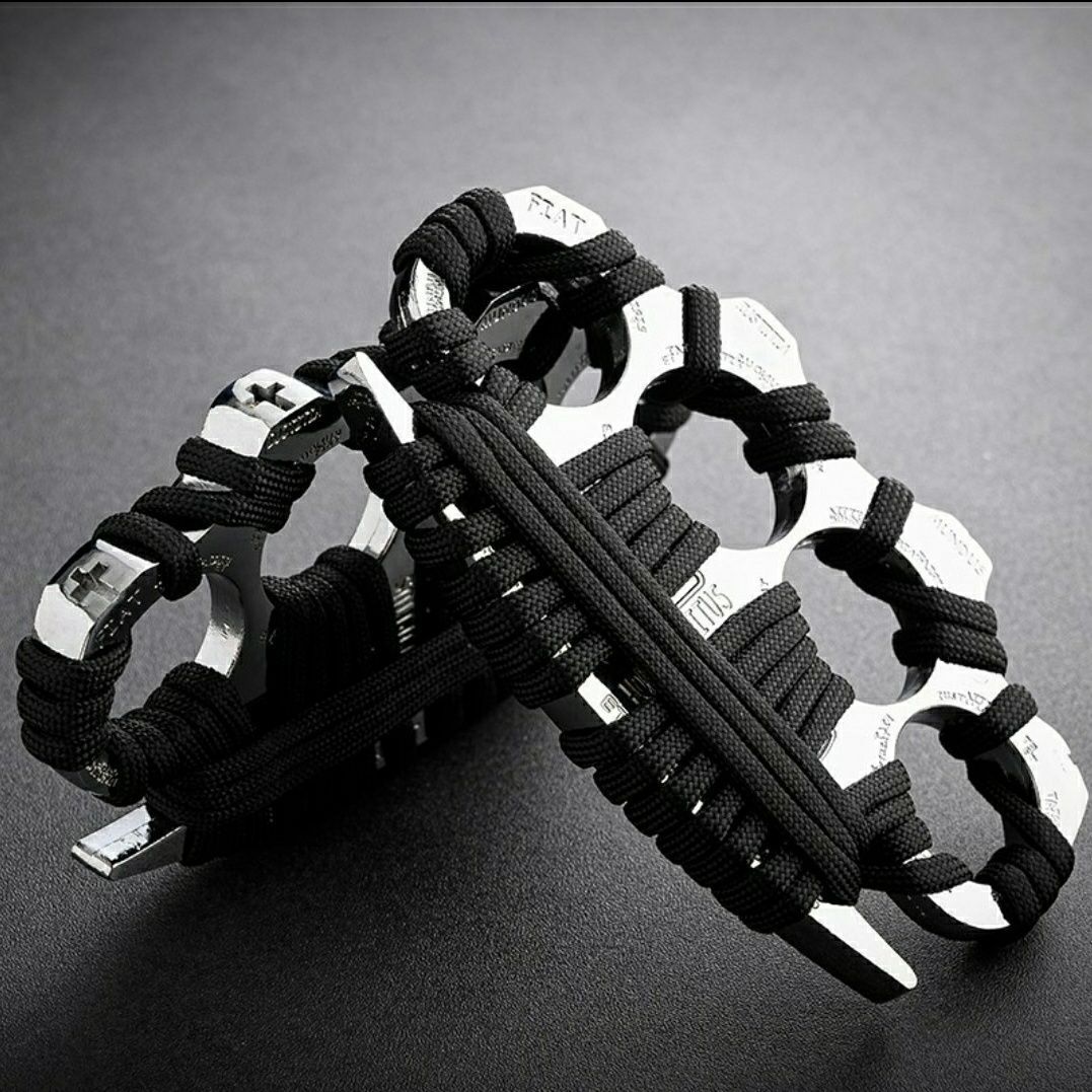 3pcs Full Rope Brass Knuckles YY-02406280011