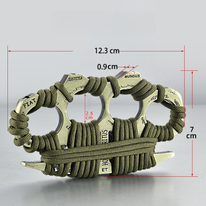 3pcs Full Rope Brass Knuckles YY-02406280011