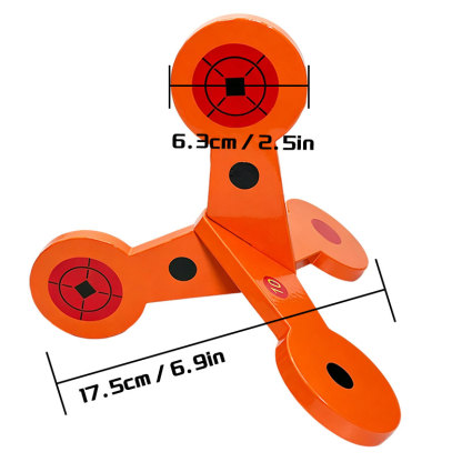 Rolling Flip Metal Target Sets - Outdoor Reset Practice Target