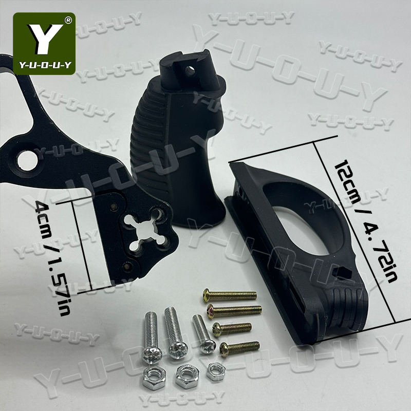 DIY Professional Multi-Function Outdoor Tool Parts with Screws Front Bow Gate and Non-slip Grip