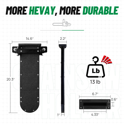 Heavy-duty Chainsaw Holder for Tractor