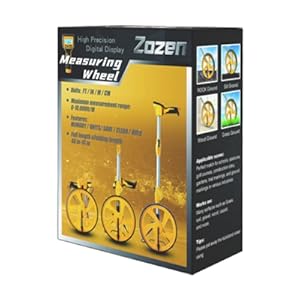 measuring wheel in feet and inches