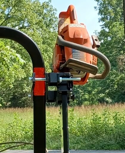 Heavy-duty Chainsaw Holder for Tractor