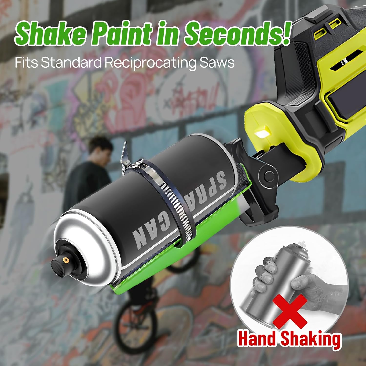 Stainless Steel Paint Can Shaker