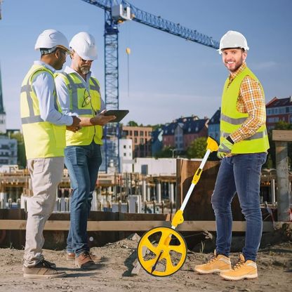 3-Sections Foldable Measuring Wheel Digital Display