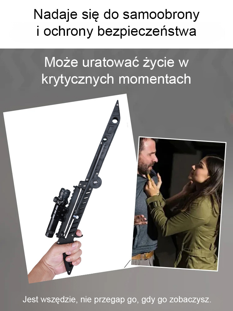⚡️Laserowy celownik do procy, 99,5% precyzji, niezbędny podczas campingu i wędkowania!