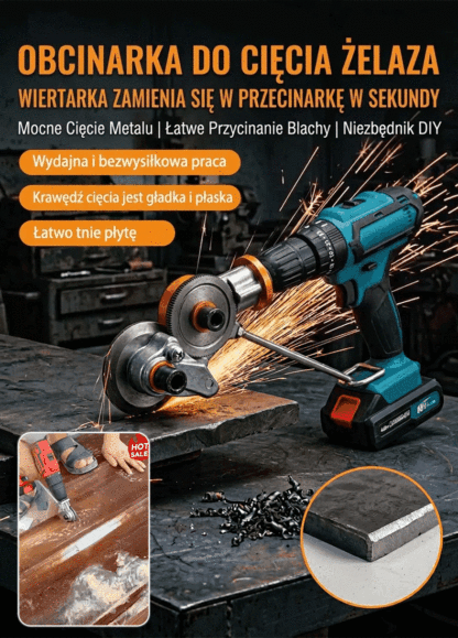 🛡️ Bezpieczniej niż szlifierka –zero iskier, zero ryzyka! 