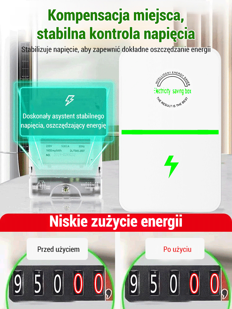⚡️Oszczędzaj nawet przez kilka miesięcy rocznie dzięki domowemu urządzeniu optymalizującemu przepływ prądu 🔌