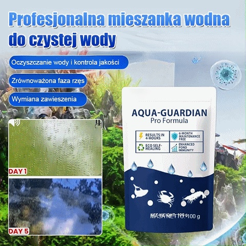 🐟 Mętna, zielona, ​​śmierdząca woda, ryby i krewetki wypływają na powierzchnię Jedna torebka i będzie krystalicznie czysta!]