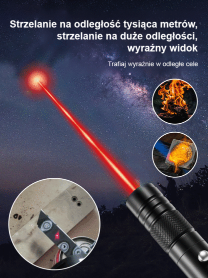 Bezpieczny, wodoodporny wielofunkcyjny laser ⚡️