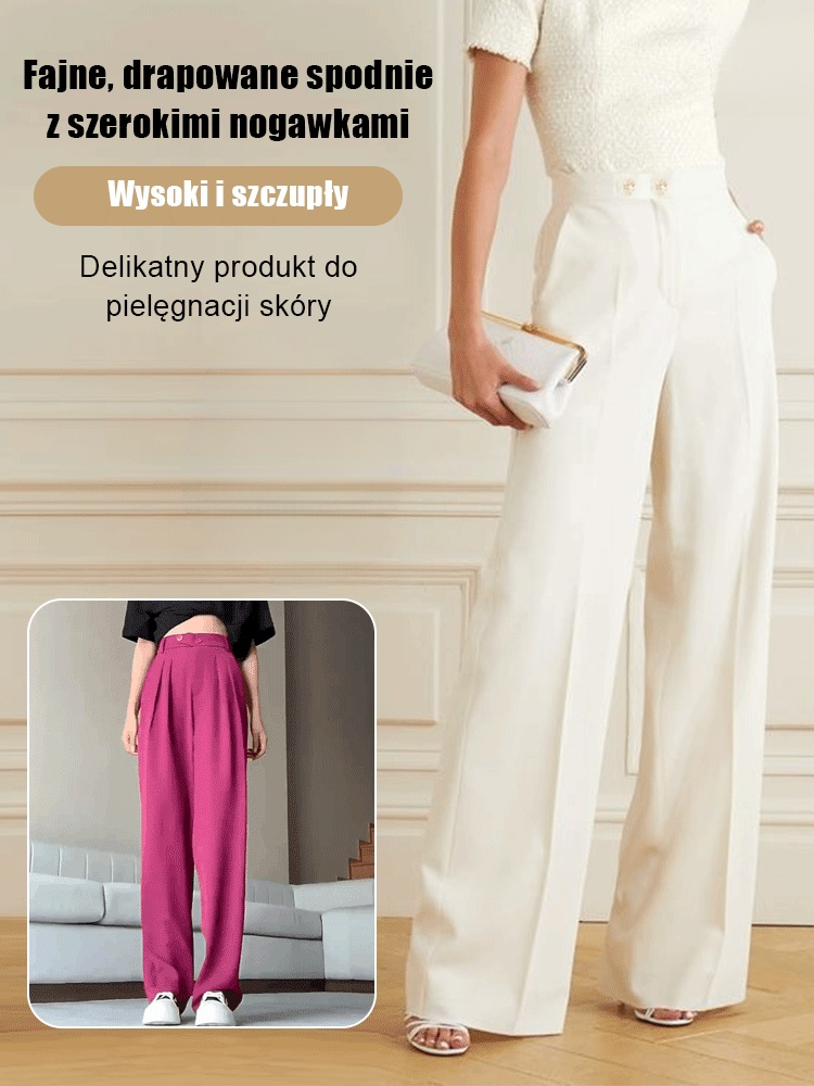 Wyglądaj na wyższą o 10cm! Poczuj luksus naturalnego jedwabiu.✨