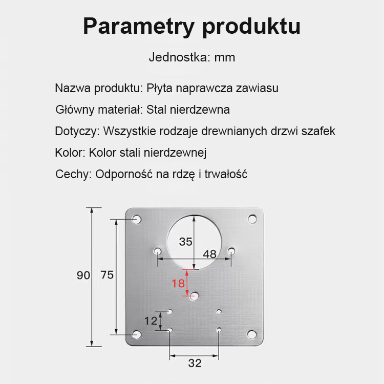 Stalowa łączka naprawcza 💪 Naprawa luźnych lub wypadających drzwi w zaledwie 10 minut 🛠️
