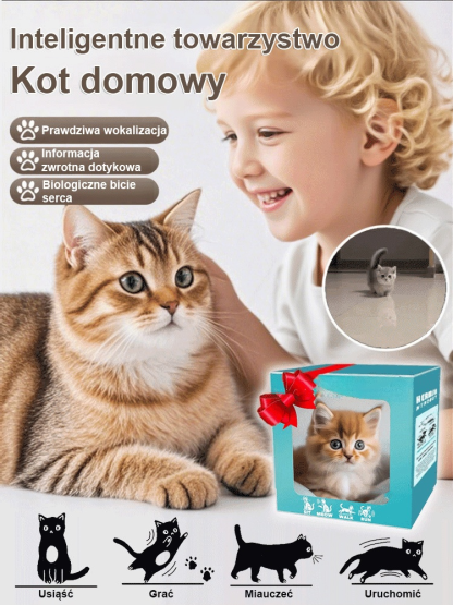 🌟Realistyczna, krótka pluszowa lalka-zwierzak, 💡inteligentny wybór zapewniający ciepłe towarzystwo dzieciom