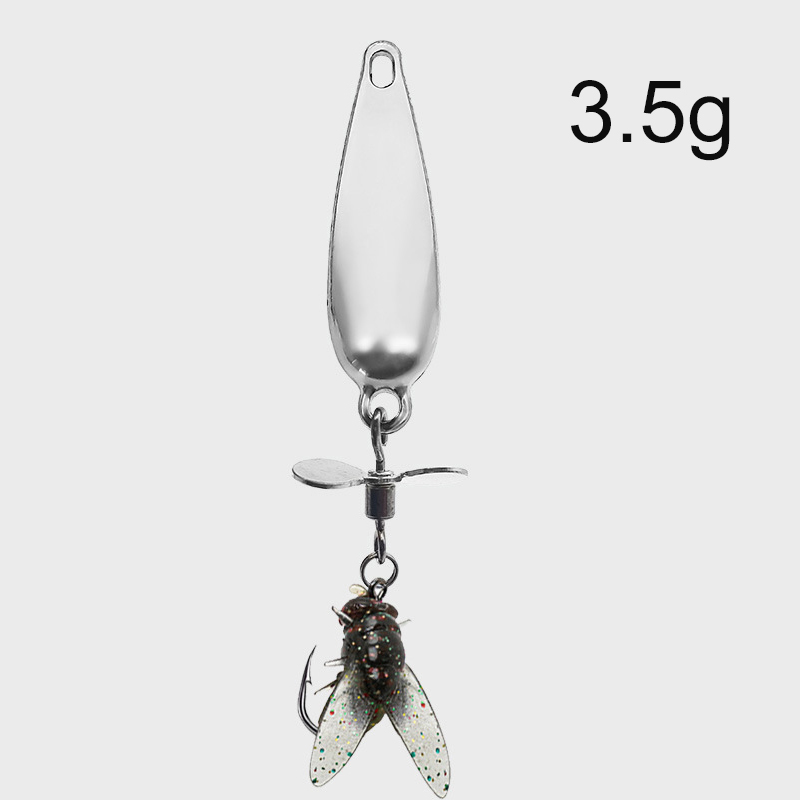 🎣 【Półgodzinny połów! Ręcznie robiona, błyszcząca przynęta z wirującym śmigłem, nieodparta „podwodna przynęta” dla ryb】