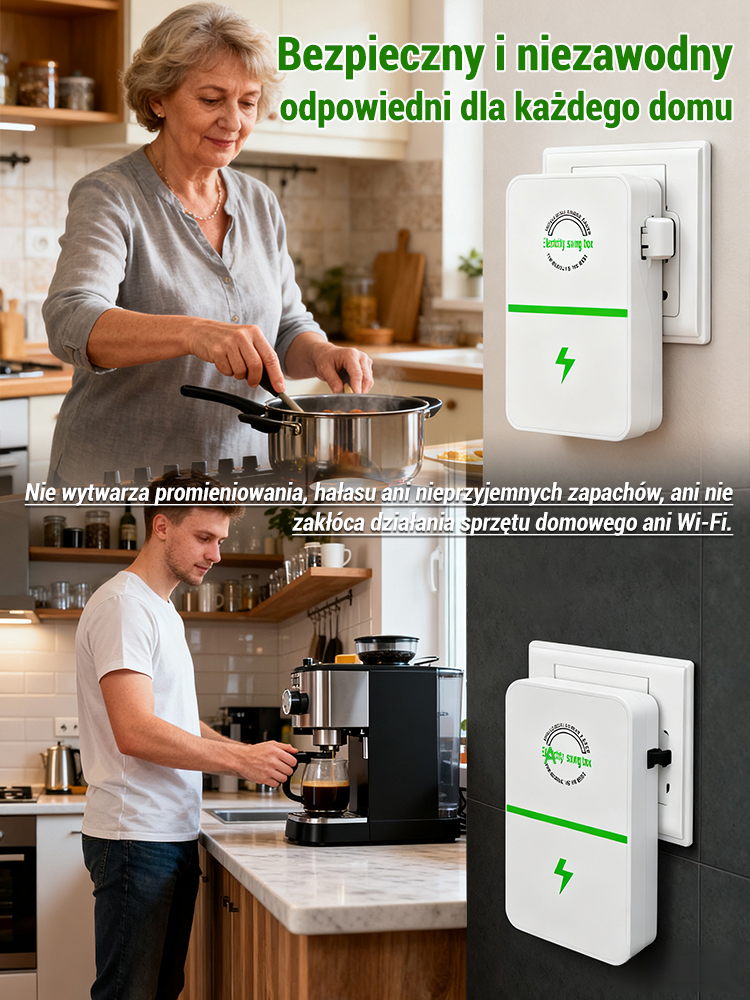 ⚡️Oszczędzaj nawet przez kilka miesięcy rocznie dzięki domowemu urządzeniu optymalizującemu przepływ prądu 🔌
