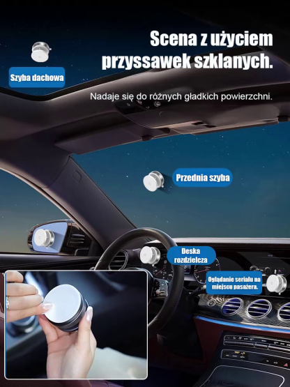 ✨Magnetyczny Uchwyt Próżniowy: Twój Telefon Już Nigdy Nie Upadnie!