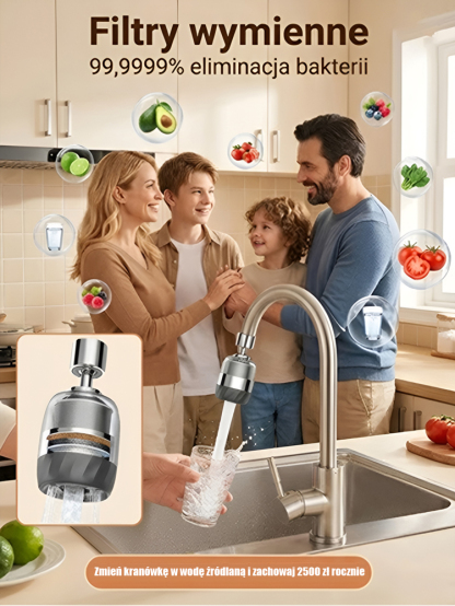 ✨Usuń 99% bakterii, woda prosto z kranu nadaje się do picia - zdrowe nawodnienie! ✨