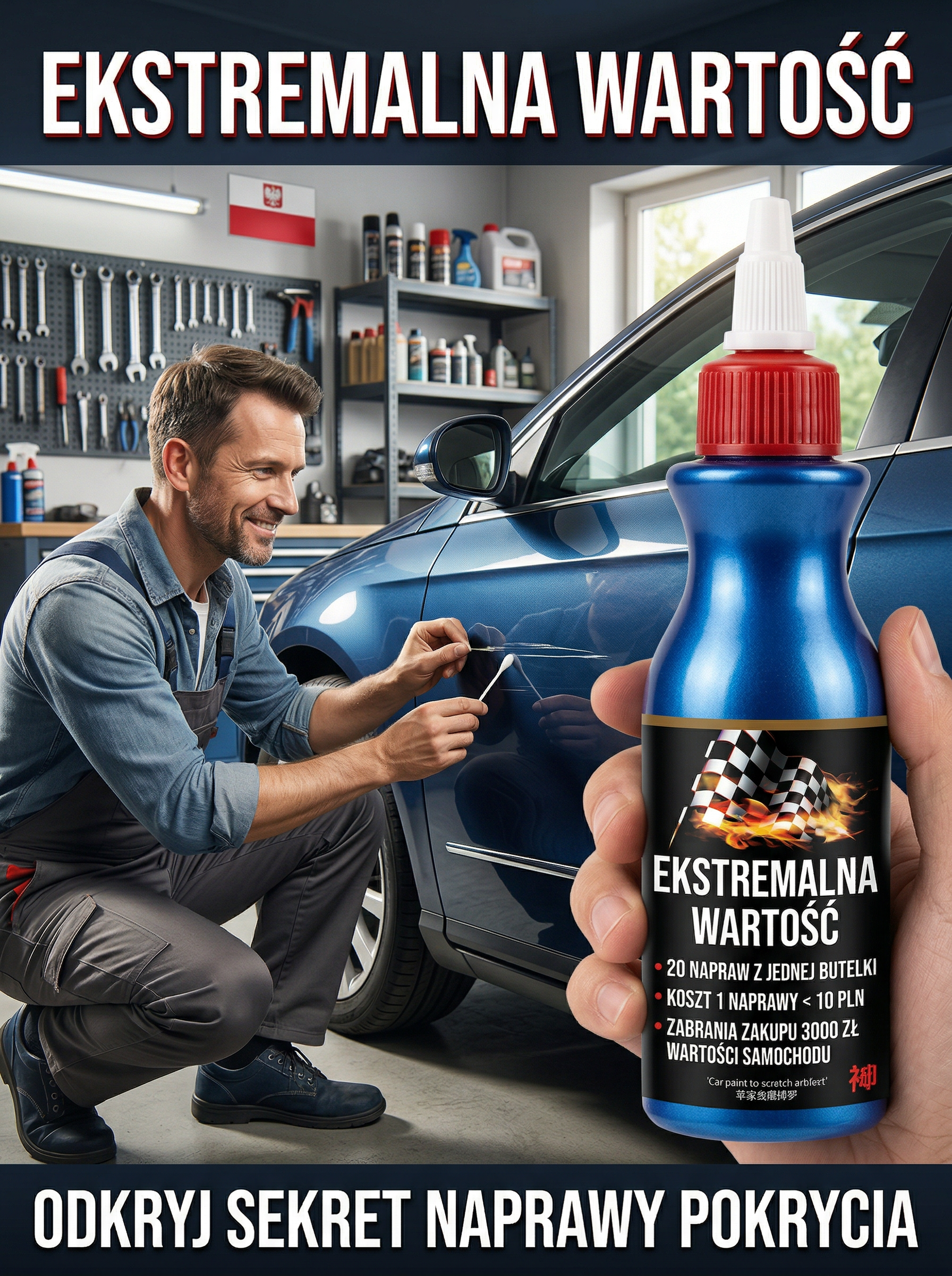 🧽 "Magiczna Gumka" do lakieru: Rysy znikają na Twoich oczach!