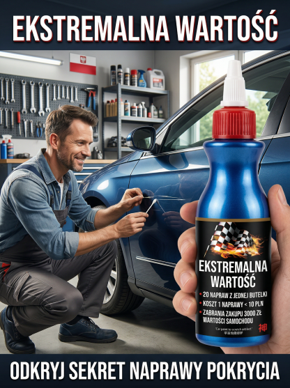 🧽 "Magiczna Gumka" do lakieru: Rysy znikają na Twoich oczach!