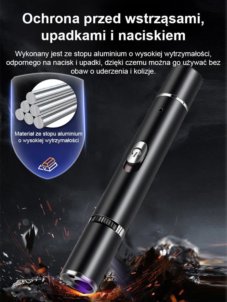 Bezpieczny, wodoodporny wielofunkcyjny laser ⚡️