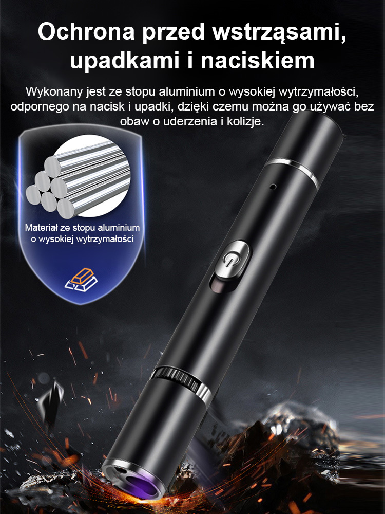 Bezpieczny, wodoodporny wielofunkcyjny laser ⚡️